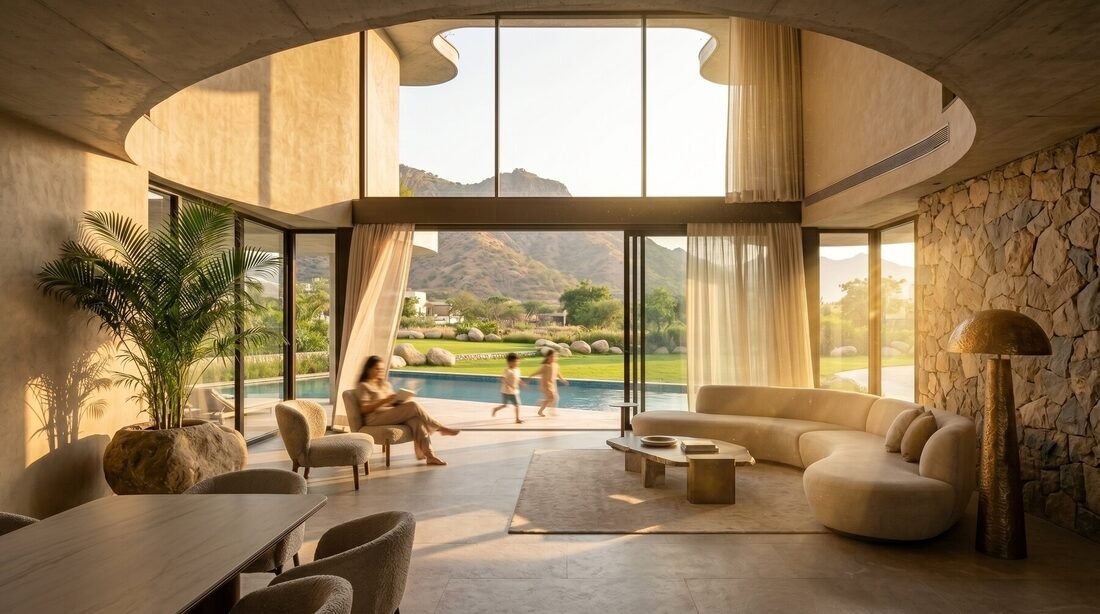 Modern residence